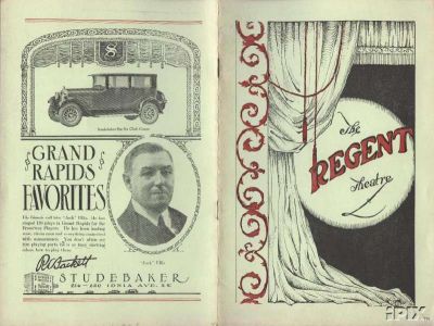 Regent Theatre - Old Flyer (newer photo)